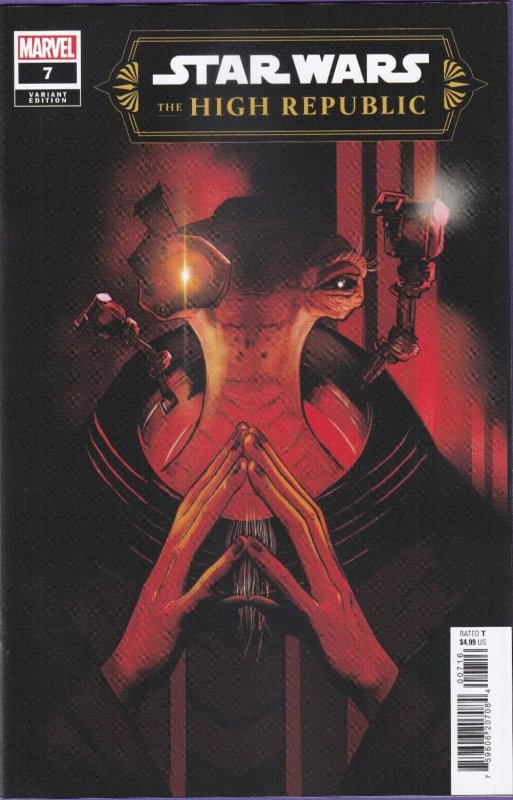 Star Wars High Republic #7 1:25 Lee Garbett Variant Marvel Comics 2024 EB801