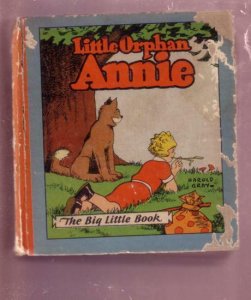 LITTLE ORPHAN ANNIE-HAROLD GRAY-1933-2ND BLB #708--RARE G+ 