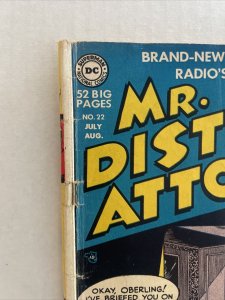 Mr. District Attorney #22 1951  DC Comics