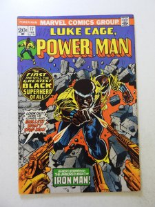 Power Man #17 (1974) FN condition date written on front cover