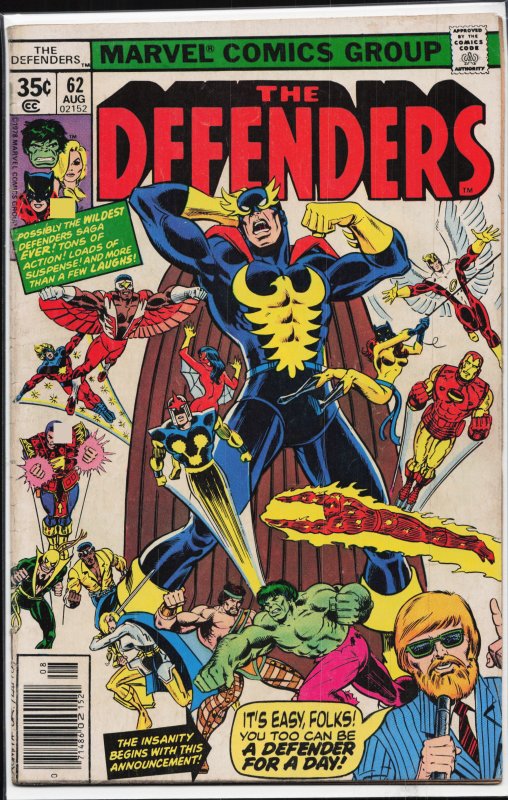 The Defenders #62 (1978) The Defenders