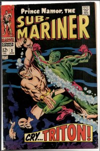 Sub-Mariner #2 (1968) Namor the Sub-Mariner
