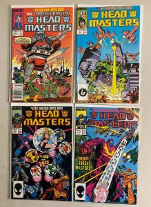 Transformers Headmasters set #1-4 Marvel (6.0 FN) (1987 to 1988)