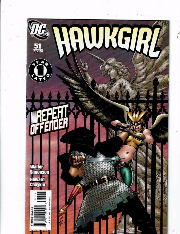 10 Hawkgirl DC Comic Books # 49 50 51 52 53 54 55 56 57 58 Hawkman Batman J212