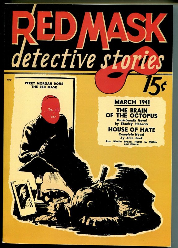 Red Mask Detective Stories #1-2005-pulp reprint-3/1941-Stanley Richards-NM