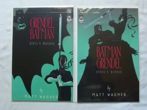 Batman / Grendel: Devil's Riddle #1 &  Devil's Masque (Jan 1993, DC)