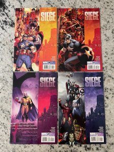 Siege Complete Marvel Comics LTD Series # 1 2 3 4 X-Men Avengers Hulk 98 J850