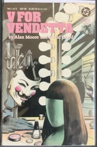 V For Vendetta # 1 - (DC Comics, 1988) Alan Moore story NM/MT Condition