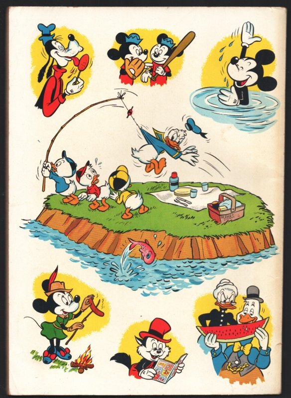 Walt Disney's Vacation Parade #3 1952-Donald Duck-Bucky Bug-Pluto-Mickey Mouse