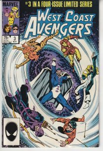 West Coast Avengers(mini-series, 1984)# 3 The Return of Graviton !