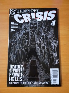 Identity Crisis #1 Negative Variant ~ NEAR MINT NM ~ 2004 DC Comics