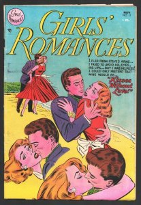 Girls' Romances #17 1952- DC-Kisses Without Love-Julia Roberts Romance Repo...