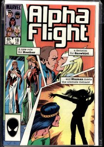 Alpha Flight #18 (1985) Alpha Flight
