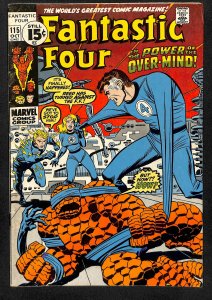Fantastic Four #115 FN 6.0 Marvel Comics