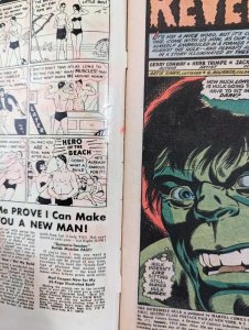 THE INCREDIBLE HULK #171 Jan 1974 Classic Battle Abomination & Rhino Low Grade