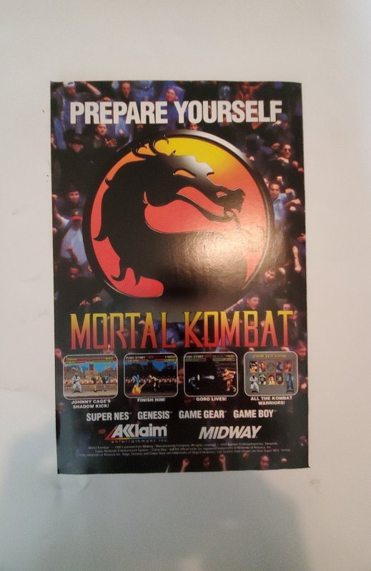 Street Fighter #1 (1993) NM Malibu Comic Book J739