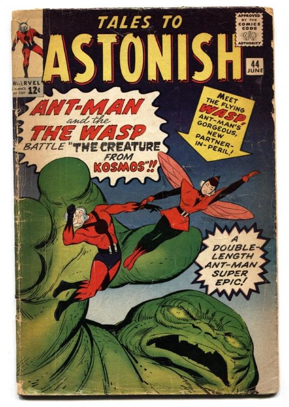 Tales To Astonish #44 1st appearance of  WASP Silver-Age Comic Book
