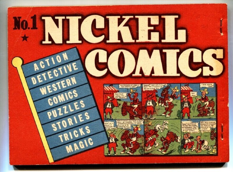 Nickel #1  1938 - Dell  -FN/VF - Comic Book