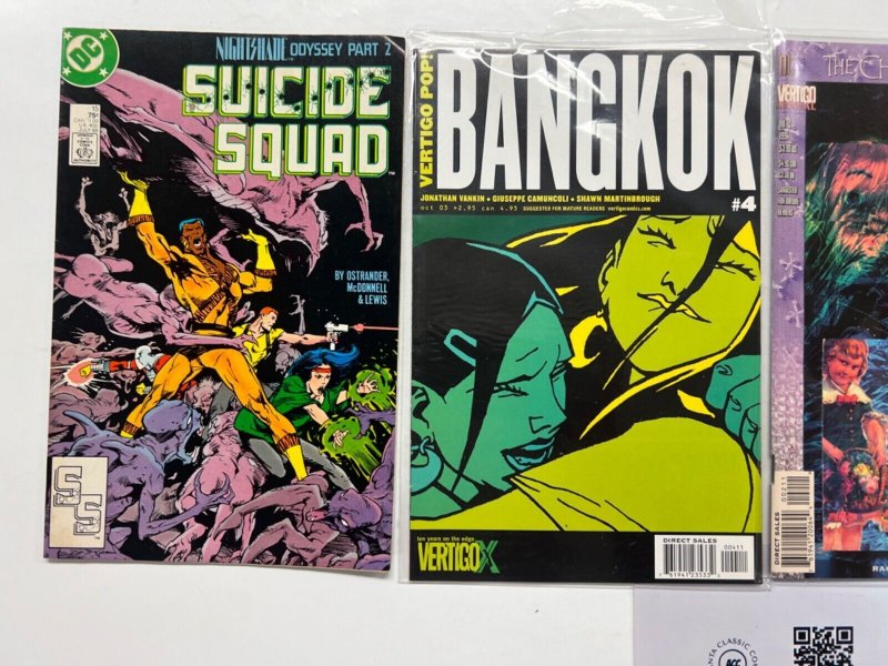 4 DC Comics Bangkok # 4 + Suicide Squad # 15 + Doom Patrol # 2 73  Robin 25 JS43