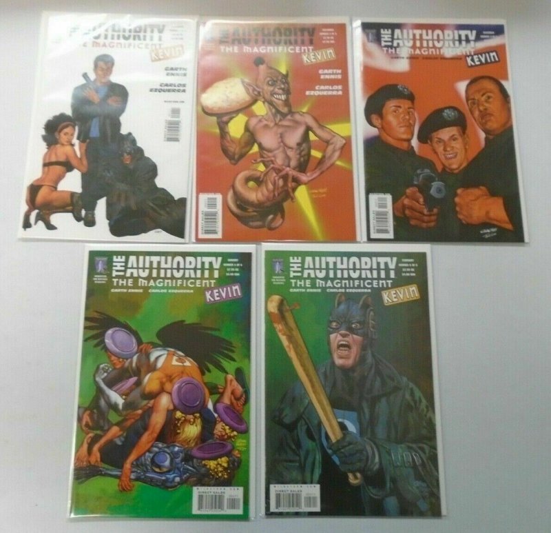 The Authority lot 2 sets 9 different issues 8.0 VF (2004-05)