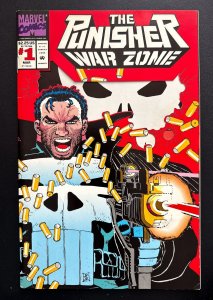 The Punisher: War Zone #1 VF (1992) John Romita Jr. Art