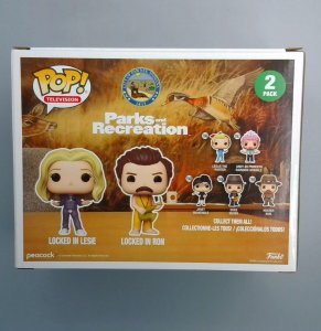 Funko Pop! Leslie & Ron 2PK, Parks and Recreation, Target Excl.