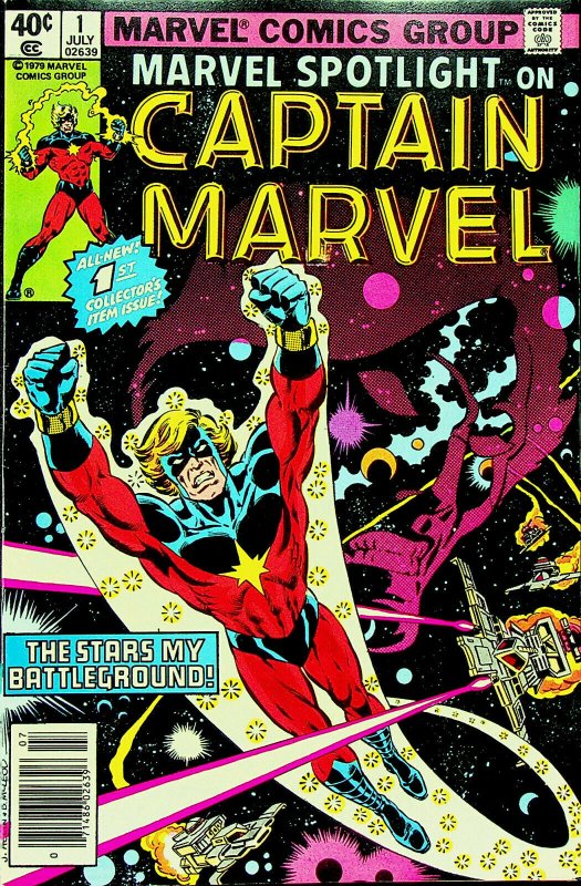 Marvel Spotlight No. 1 - On Captain Marvel - (7/79, Marvel) - Very Fine 