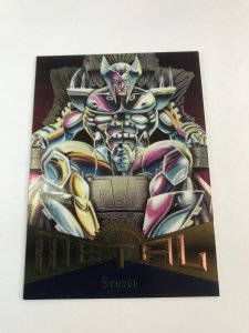 STRYFE #121 card : Marvel Metal 1995 Fleer Chromium; NM/M Avengers, base