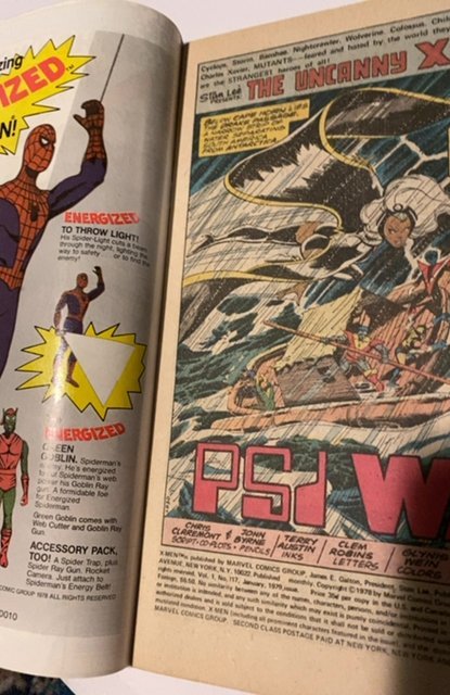 The X-Men #117 (1979)psi-war the shadow king