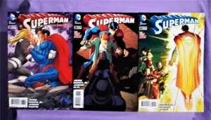 SUPERMAN #32 - 52 Annual 3 John Romita Jr Geoff Johns DC New 52 (DC 2014)