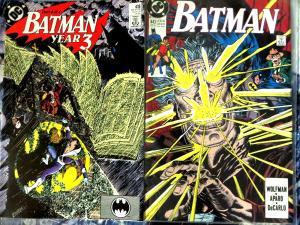 BATMAN 413-491, 14 diff - Post-Crisis Tim Drake Alan Grant Ben Affleck DeCarlo