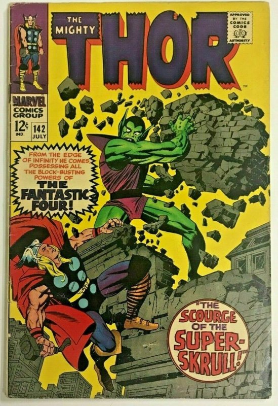 THOR#142  FN 1967 MARVEL SILVER AGE COMICS