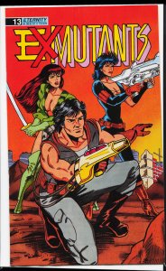 Ex-Mutants: The Shattered Earth Chronicles #13 (1989) Ex-Mutants