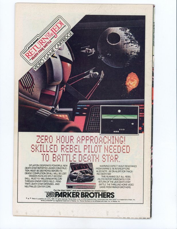 Hawkeye #3 (1983) Newsstand 1st app of Bombshell