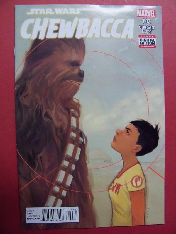 CHEWBACCA #002 REGULAR COVER NM 9.4 MARVEL 2015 SERIES