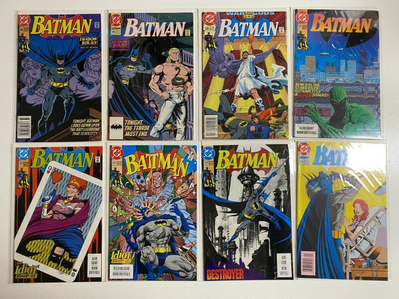 Batman lot #452-499 DC 1st Series 38 pieces average 7.0 (range 6-8) (1990-'03)