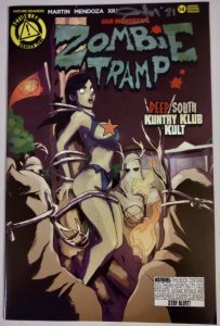 Zombie Tramp 14V (2015) TMChu RISQUE Variant (Signed by MARTIN) w/COA | NM