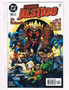 Young Justice #10 NM DC Comics Comic Book David July 1999 DE33 CH19