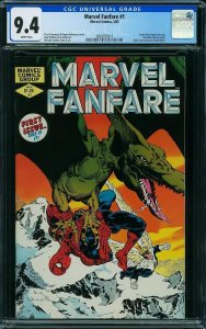 Marvel Fanfare #1 (1988) CGC 9.4 NM