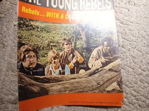 The Young Rebels #1 Dell Comics 1970 Lou Gossett photo cover Rick Ely Bronze Age