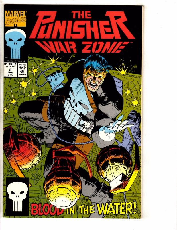 6 Punisher Marvel Comic Books # 1 2 3 4 + Summer Special 1 & Armory # 2 J256