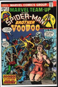 Marvel Team-Up #24 (1974) Brother Voodoo [Key Issue]