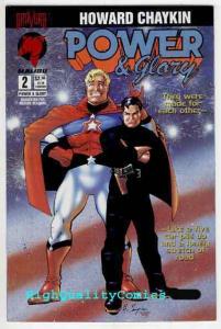 POWER & GLORY #2, NM-, Howard Chaykin, Bravura, Malibu, 1994