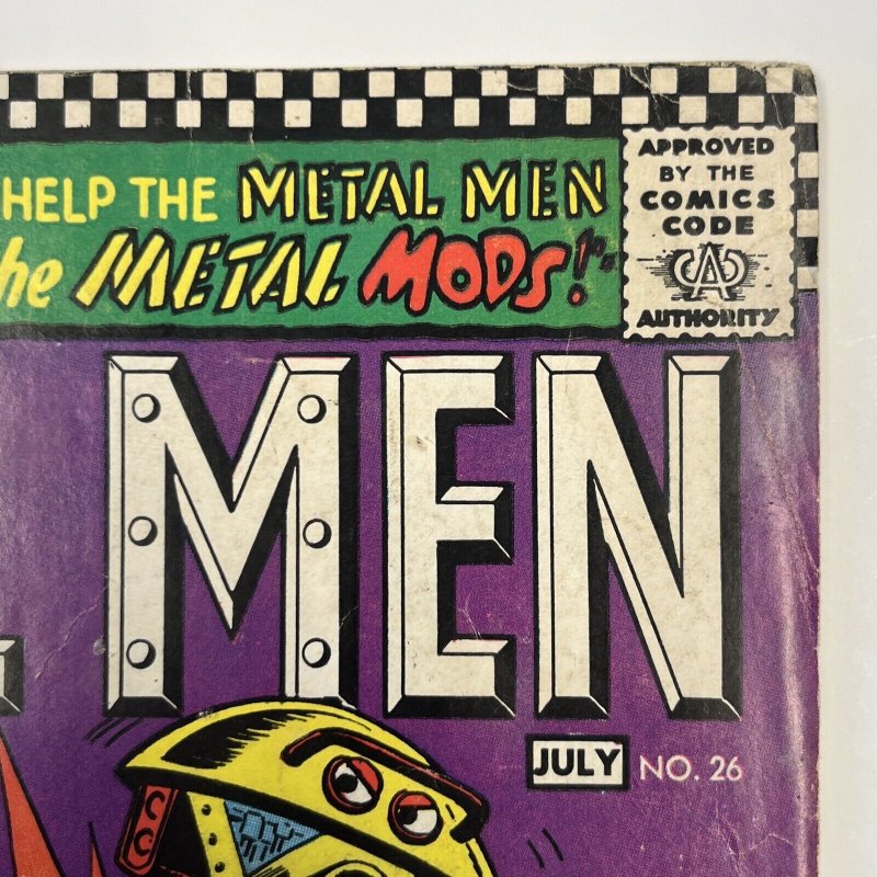 Metal Men #26 VG; DC | low grade - July 1967 Metal Mods