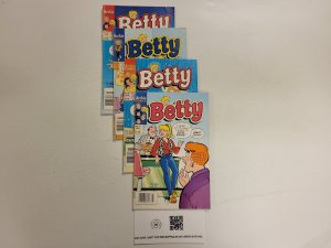 4 Betty Archie Comic Books #37 38 45 47 23 TJ28