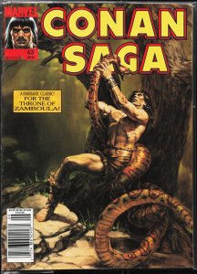 Conan Saga #63 (1992) Conan