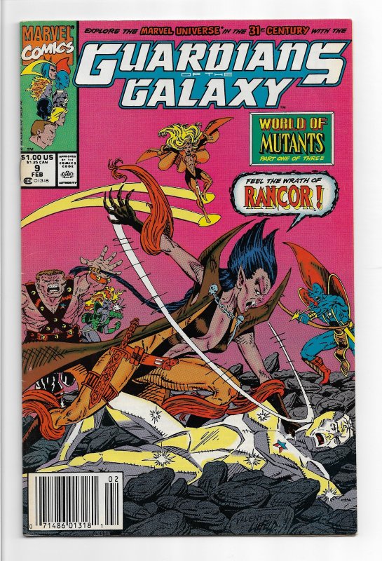 Guardians of the Galaxy #9 (1991) FN