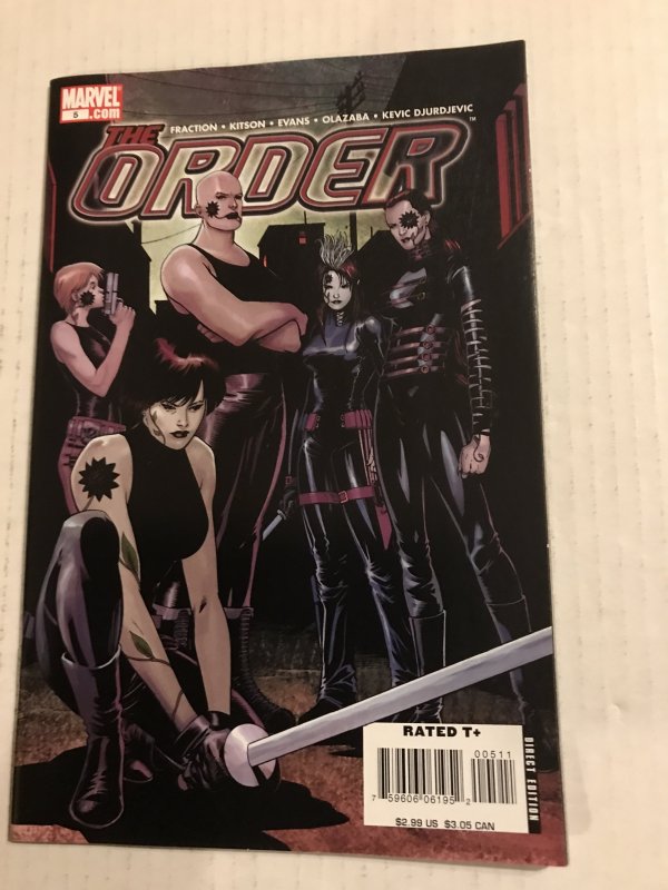 The Order #1, 2, 3, 4, 5, 6, 8, 9 run : Marvel 2008 VF/NM; 8 issues, Defenders