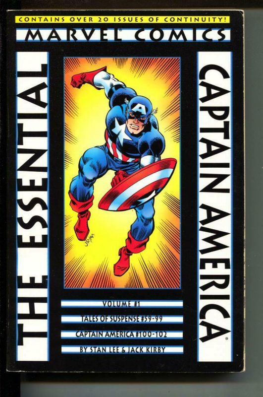 Essential Captain America-Vol. 1-Paperback-VG/FN