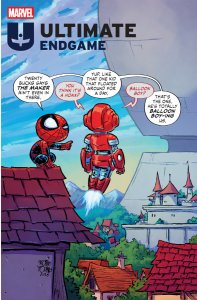 ULTIMATE ENDGAME #1 ? SKOTTIE YOUNG BLACK AND WHITE VIRGIN VARIANT [1:100]